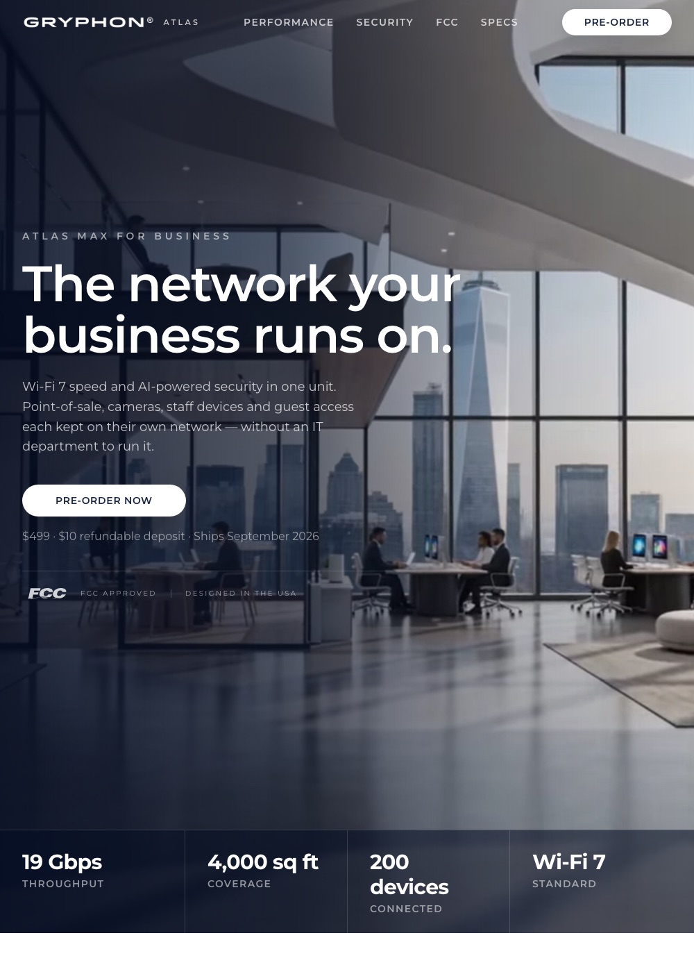 B2B buyer landing page